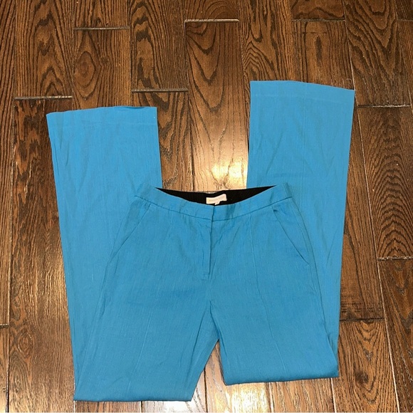 Rebecca Taylor turquoise pants size 2 - Picture 2 of 8